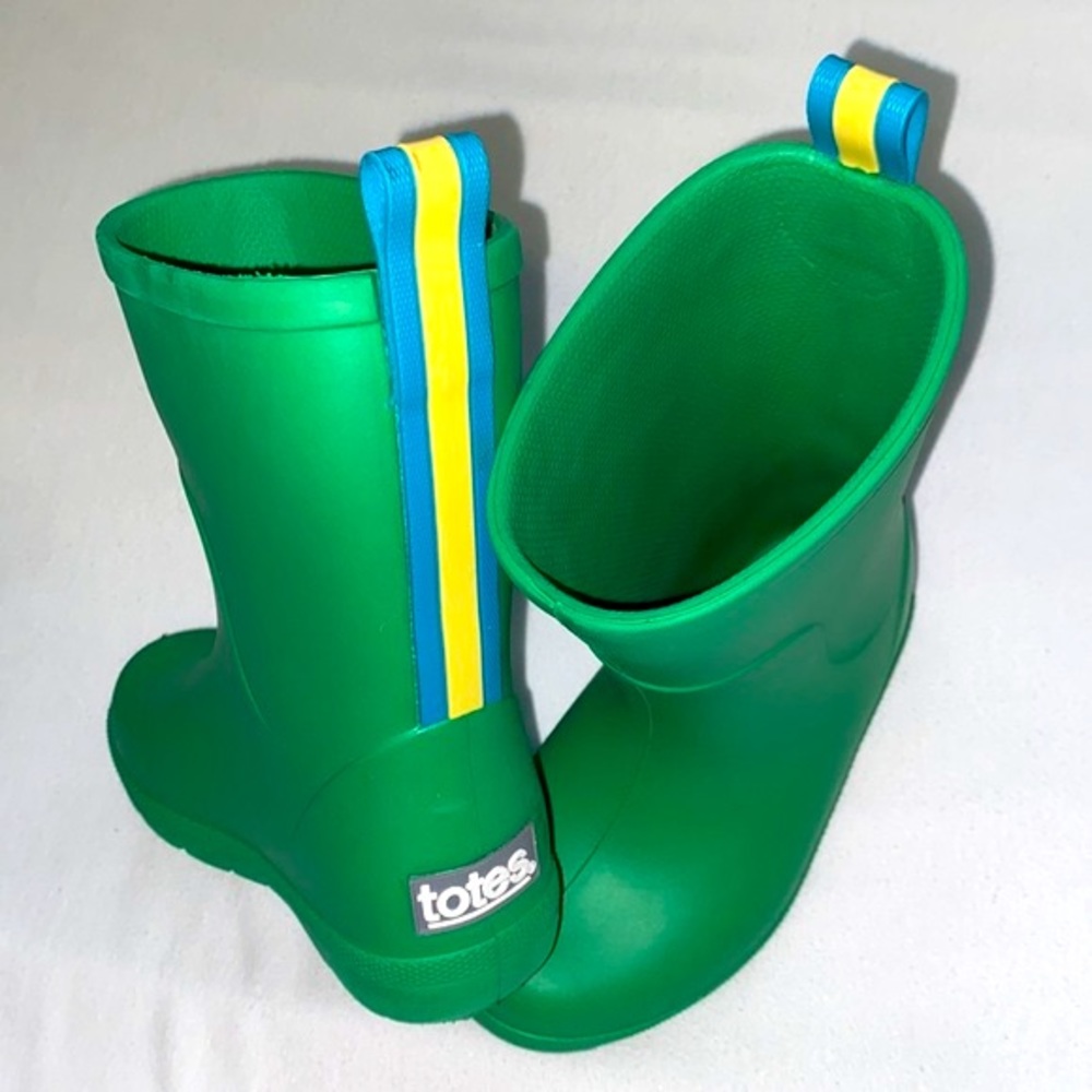 TOTES Cirrus Charley Toddler Waterproof Rain Boots